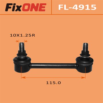Стойка стабилизатора (линк) FIXONE rear #P10 (1/40)
Стойка стабилизатора (линк) FIXONE rear #P10 (1/40)