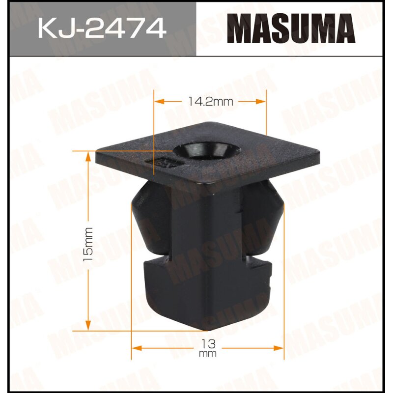 Клипса крепежная MASUMA KJ-2474 (OEM 90682-SDA-A01)
Клипса крепежная MASUMA KJ-2474 (OEM 90682-SDA-A01)