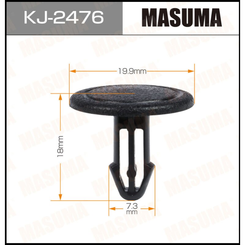 Клипса крепежная MASUMA KJ-2476 (OEM 91501-SNA-003)
Клипса крепежная MASUMA KJ-2476 (OEM 91501-SNA-003)