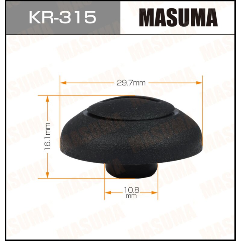Клипса крепежная MASUMA KR-315 (OEM 86825-26000)
Клипса крепежная MASUMA KR-315 (OEM 86825-26000)