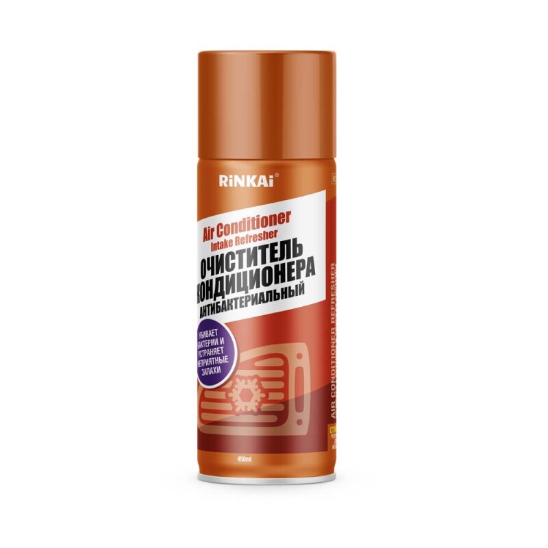 Очиститель-нейтрализатор запаха кондиционера Rinkai Air Conditioner Intake Refresher, антибактериальный, пенный, аэрозоль 450мл, арт. RC1201
Очиститель-нейтрализатор запаха кондиционера Rinkai Air Conditioner Intake Refresher, антибактериальный, пенный, аэрозоль 450мл, арт. RC1201