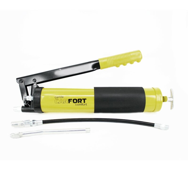 Шприц для смазки CARFORT рычажно-плунжерный, 500мл
Шприц для смазки CARFORT рычажно-плунжерный, 500мл