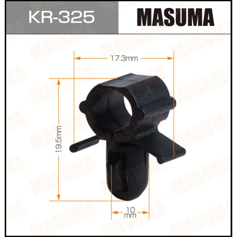 Клипса крепежная MASUMA KR-325 (OEM 81199-38000)
Клипса крепежная MASUMA KR-325 (OEM 81199-38000)