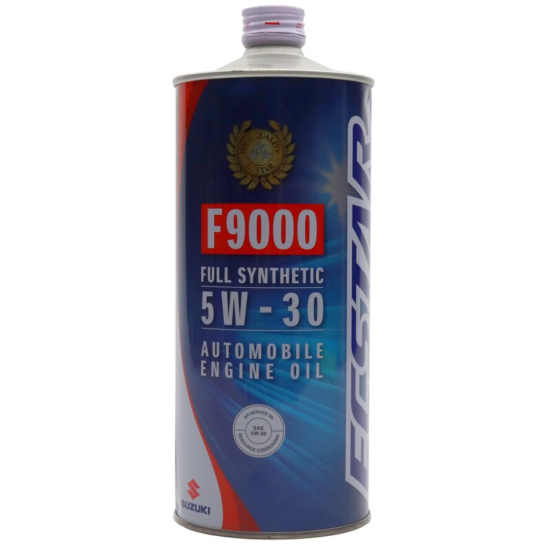 Масло моторное Suzuki Ecstar F9000 5w30 синтетическое, SN, для бензинового двигателя, 1л, арт. 99M00-22R02-001
Масло моторное Suzuki Ecstar F9000 5w30 синтетическое, SN, для бензинового двигателя, 1л, арт. 99M00-22R02-001