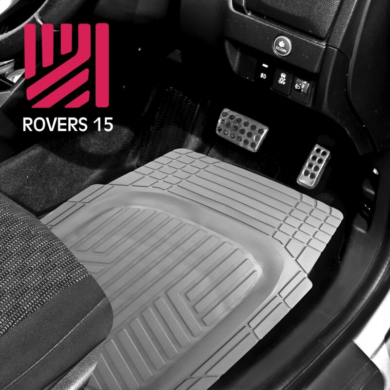 Коврики универсальные CARFORT ROVERS 15 для переднего и заднего ряда, серый цвет, ванночка, 4шт
Коврики универсальные CARFORT ROVERS 15 для переднего и заднего ряда, серый цвет, ванночка, 4шт