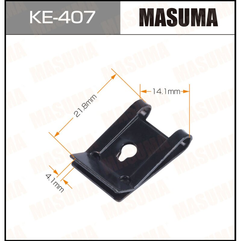Клипса крепежная MASUMA KE-407 (OEM 9424837) (стоимость за упаковку 50 шт
Клипса крепежная MASUMA KE-407 (OEM 9424837) (стоимость за упаковку 50 шт
