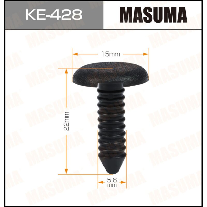 Клипса крепежная MASUMA KE-428 (OEM 6Q0867333) (стоимость за упаковку 50 шт
Клипса крепежная MASUMA KE-428 (OEM 6Q0867333) (стоимость за упаковку 50 шт