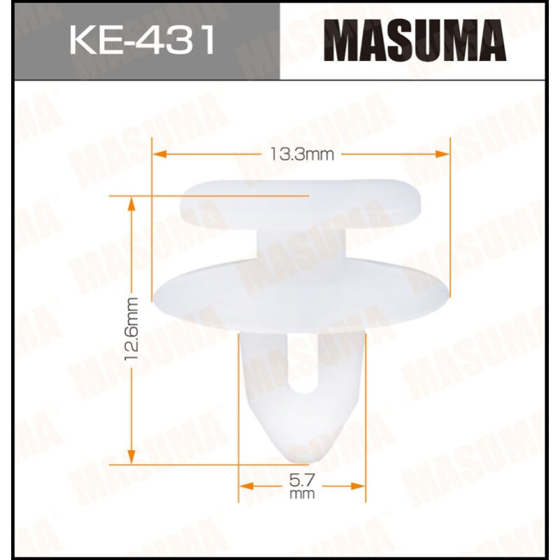 Клипса крепежная MASUMA KE-431 (OEM 6E0837732)
Клипса крепежная MASUMA KE-431 (OEM 6E0837732)