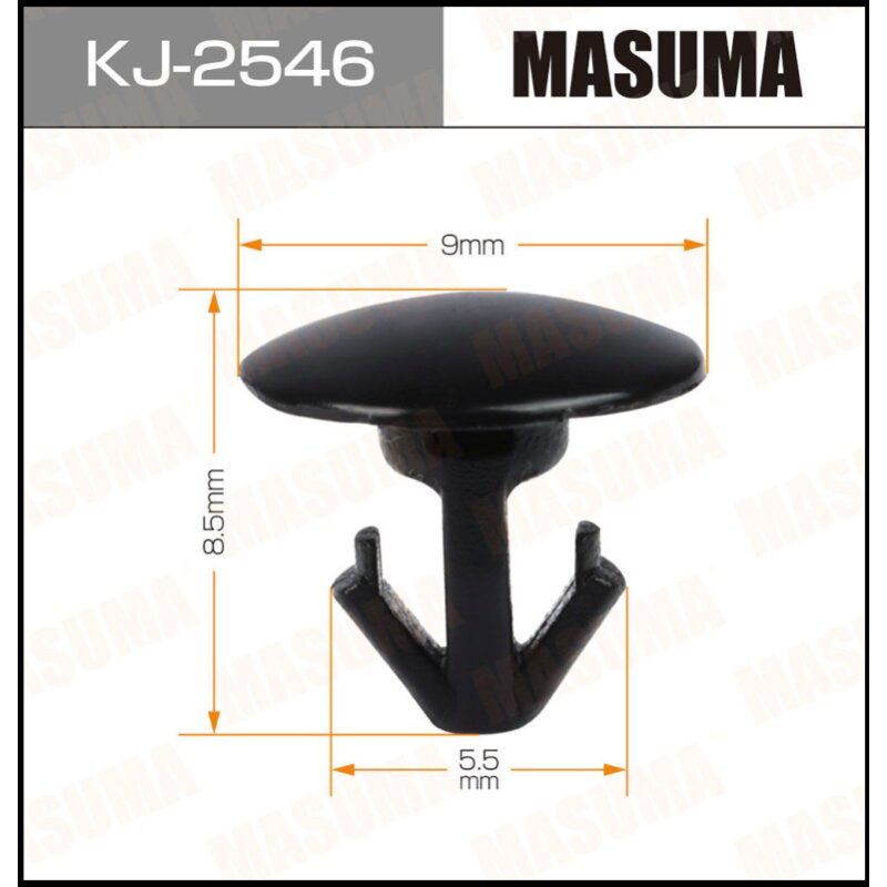 Клипса крепежная MASUMA KJ-2546 (OEM BP4K-58-762)
Клипса крепежная MASUMA KJ-2546 (OEM BP4K-58-762)