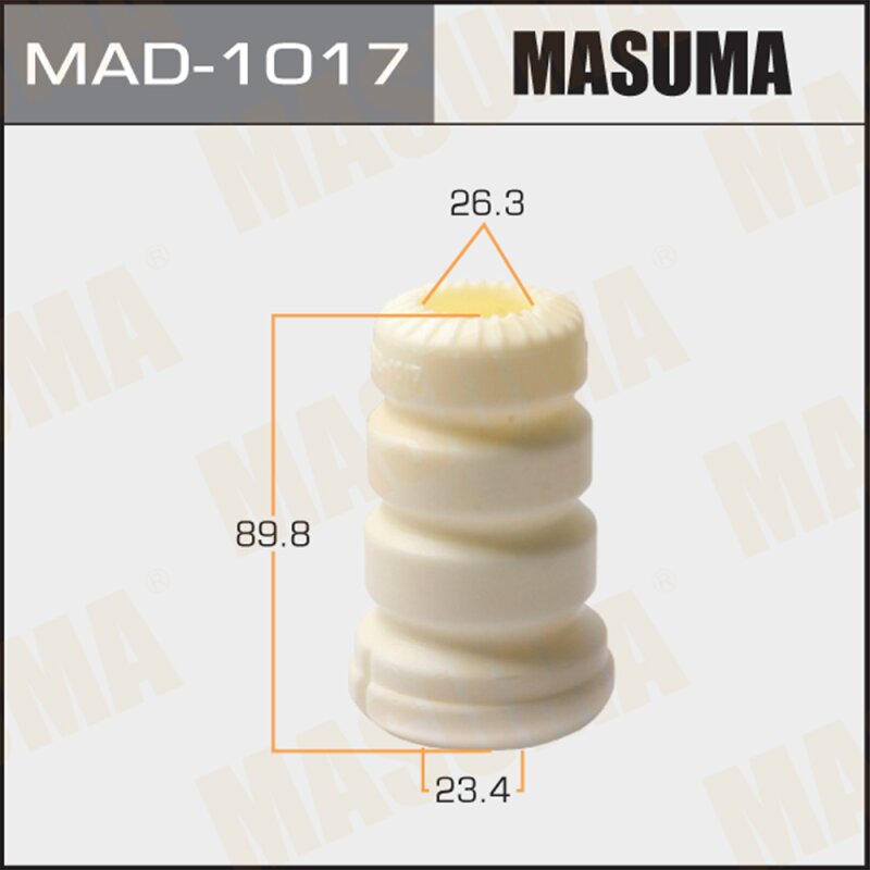 Отбойник амортизаторов MASUMA, 23.4x26.3x89.8, COROLLA, AURIS / ZZE150L, NDE150L
Отбойник амортизаторов MASUMA, 23.4x26.3x89.8, COROLLA, AURIS / ZZE150L, NDE150L