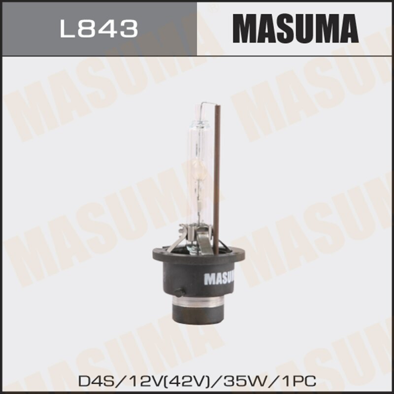 Лампа ксеноновая Masuma White Grade D4S (P32d-5), 42В, 35Вт, 5000К, 1 шт
Лампа ксеноновая Masuma White Grade D4S (P32d-5), 42В, 35Вт, 5000К, 1 шт
