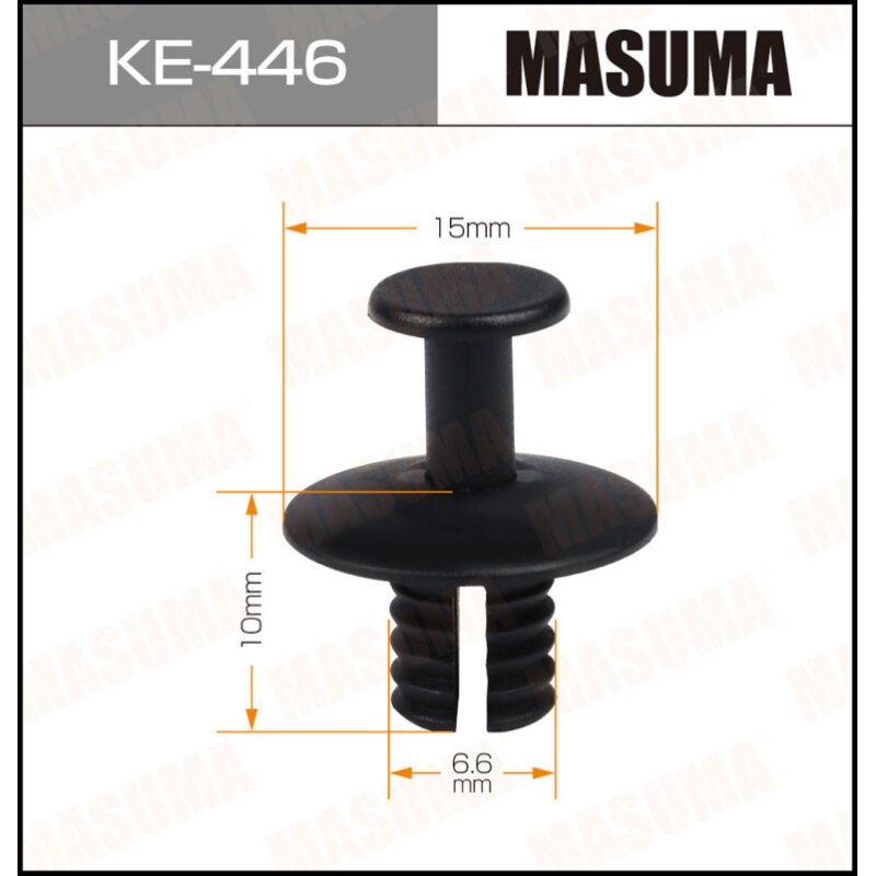 Клипса крепежная MASUMA KE-446 (OEM 16136753087) (стоимость за упаковку 50 шт
Клипса крепежная MASUMA KE-446 (OEM 16136753087) (стоимость за упаковку 50 шт