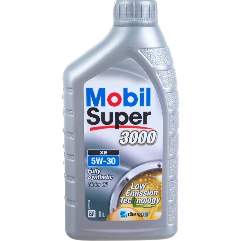 Масло моторное Mobil Super 3000 XE 5w30 синтетическое, SN/CF, ACEA C3, универсальное, 1л, арт. 152574
Масло моторное Mobil Super 3000 XE 5w30 синтетическое, SN/CF, ACEA C3, универсальное, 1л, арт. 152574