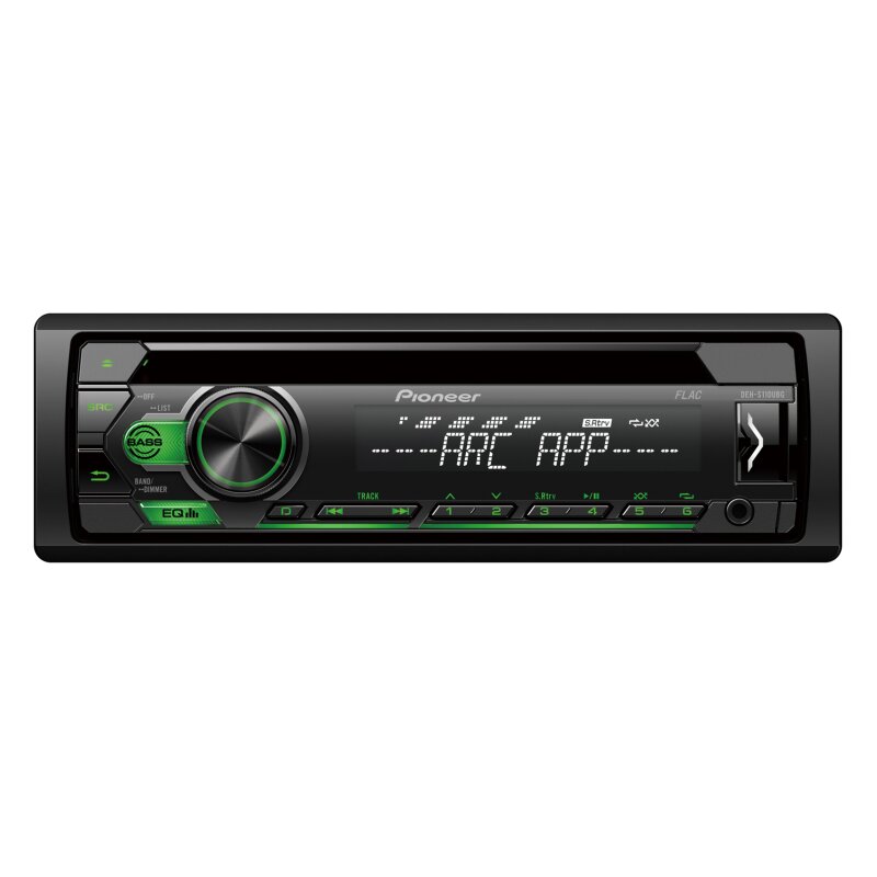Автомагнитола Pioneer DEH-S110UBG, 1 DIN, CD/USB/AUX, 4х50Вт, зеленая подсветка
Автомагнитола Pioneer DEH-S110UBG, 1 DIN, CD/USB/AUX, 4х50Вт, зеленая подсветка