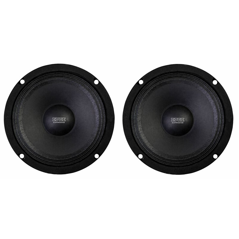 Среднечастотные динамики Edge EDPRO65B-E6, 6.5" (16.5см), 150/300Вт, 117-9000Гц, 2шт
Среднечастотные динамики Edge EDPRO65B-E6, 6.5" (16.5см), 150/300Вт, 117-9000Гц, 2шт