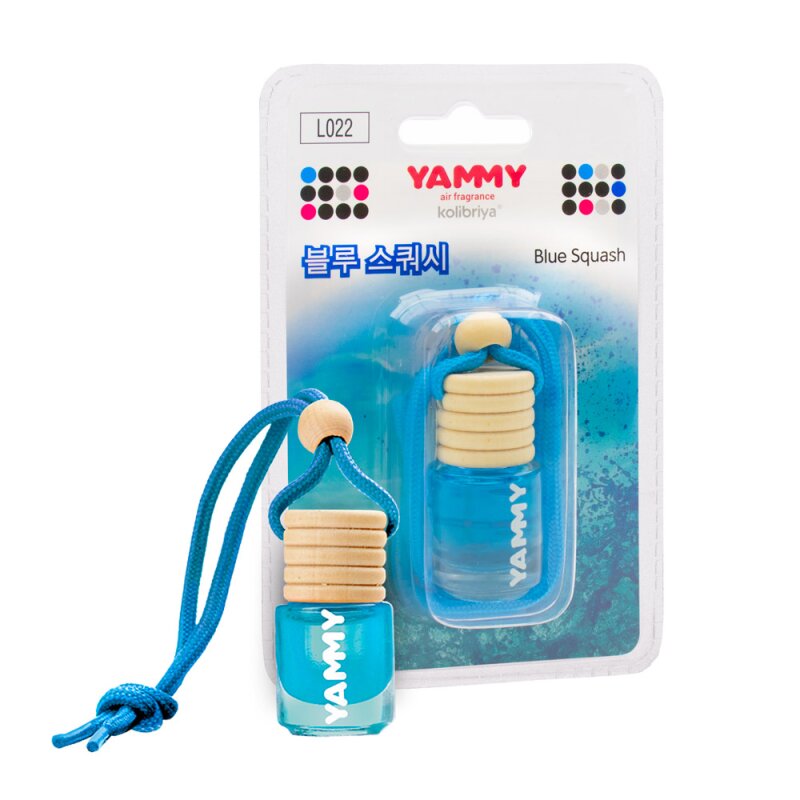 Ароматизатор подвес. Yammy бутылек "Blue Squash" 4мл
Ароматизатор подвес. Yammy бутылек "Blue Squash" 4мл