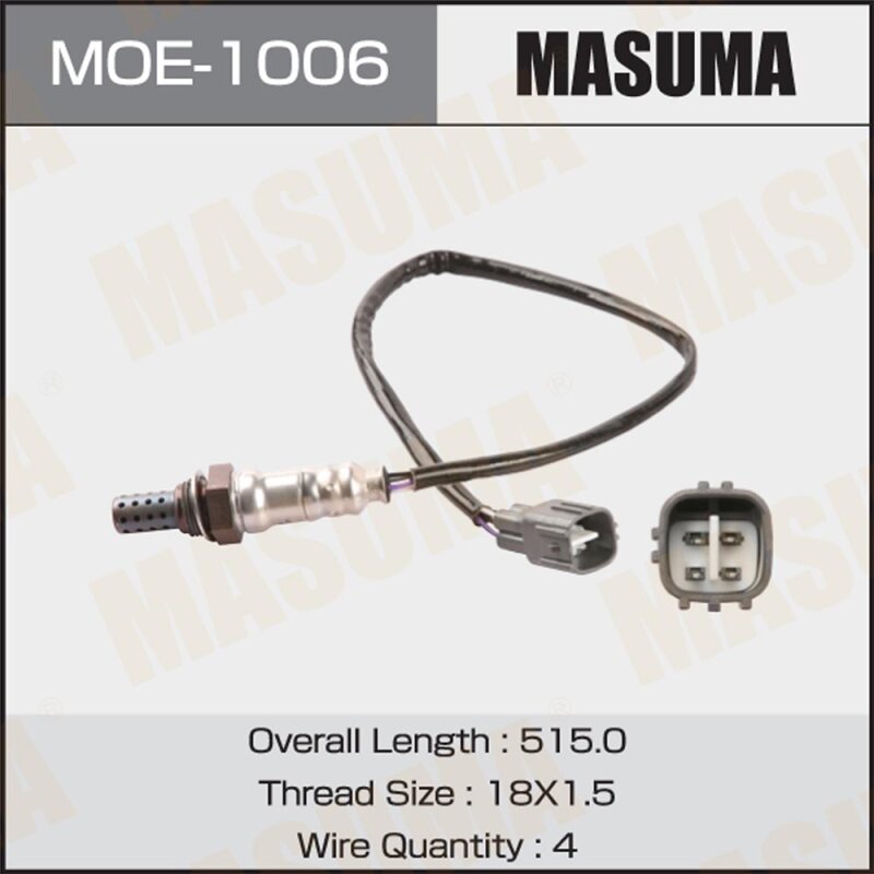 Датчик кислородный MASUMA, HIGHLANDER, RX300 / 1MZFE, 2JZGTE
Датчик кислородный MASUMA, HIGHLANDER, RX300 / 1MZFE, 2JZGTE