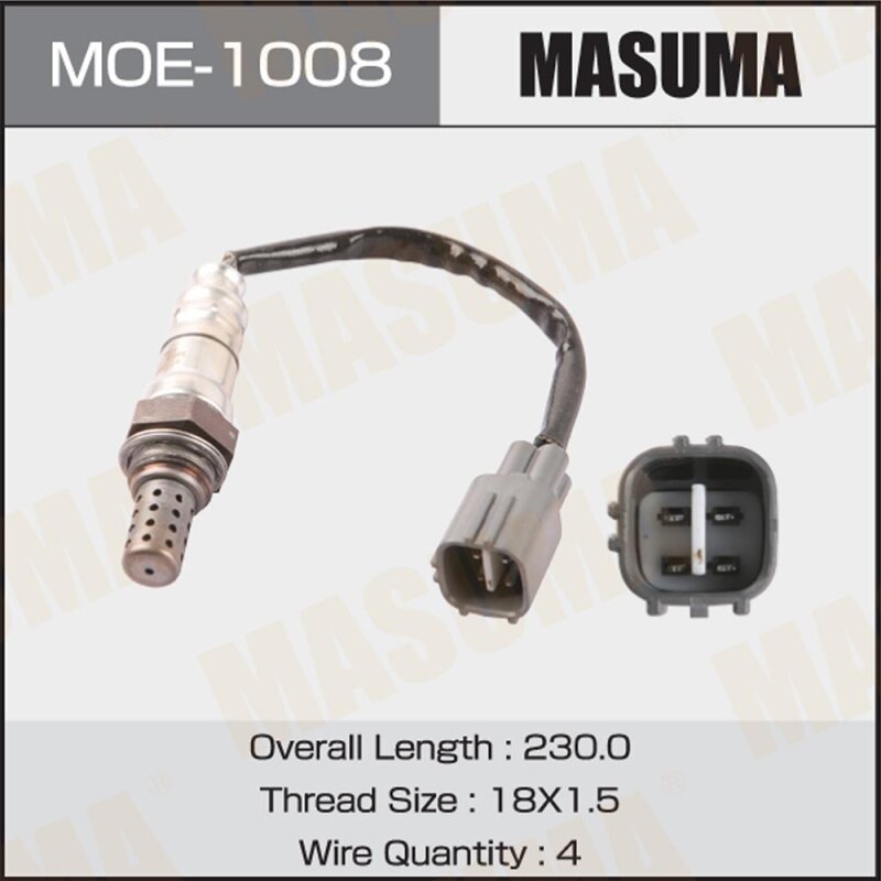 Датчик кислородный MASUMA, 4RUNNER, LAND CRUISER PRADO / 22RE, 3RZFE
Датчик кислородный MASUMA, 4RUNNER, LAND CRUISER PRADO / 22RE, 3RZFE