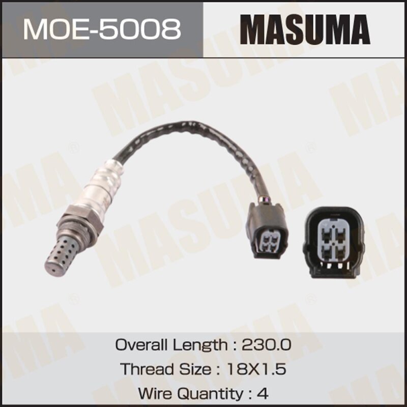 Датчик кислородный MASUMA, ACCORD, ODYSSEY / K24A, K24Z3
Датчик кислородный MASUMA, ACCORD, ODYSSEY / K24A, K24Z3