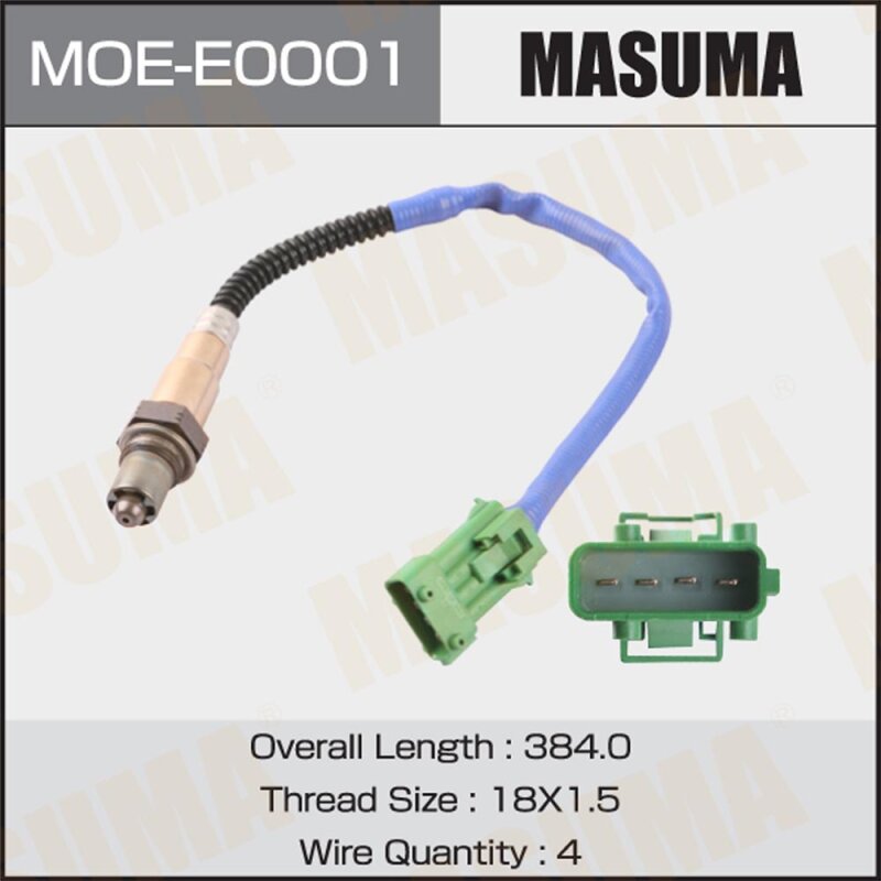Датчик кислородный MASUMA, PEUGEOT 308, CITROEN C4 / TU5JP4, XU7JP4
Датчик кислородный MASUMA, PEUGEOT 308, CITROEN C4 / TU5JP4, XU7JP4