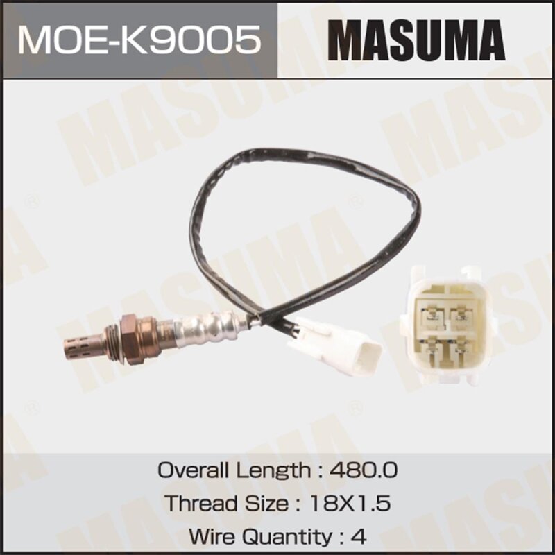 Датчик кислородный MASUMA, HYUNDAI SONATA NF, KIA MAGENTIS II / THETA, BETA2 (после катализатора
Датчик кислородный MASUMA, HYUNDAI SONATA NF, KIA MAGENTIS II / THETA, BETA2 (после катализатора