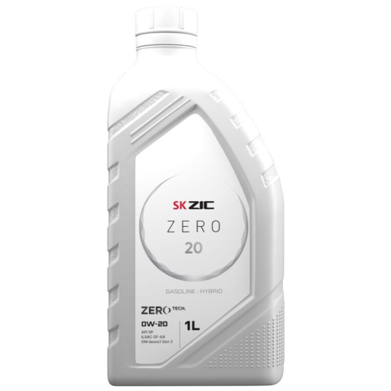 Масло моторное ZIC ZERO 0w20 синтетическое, SN Plus/GF-5, для бензинового двигателя, 1л, арт. 132035
Масло моторное ZIC ZERO 0w20 синтетическое, SN Plus/GF-5, для бензинового двигателя, 1л, арт. 132035