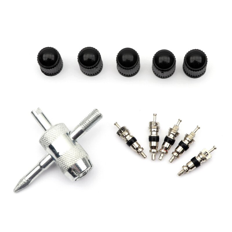 Набор для ремонта вентиля колеса (камеры), короткий ниппель, 11 предметов
Набор для ремонта вентиля колеса (камеры), короткий ниппель, 11 предметов