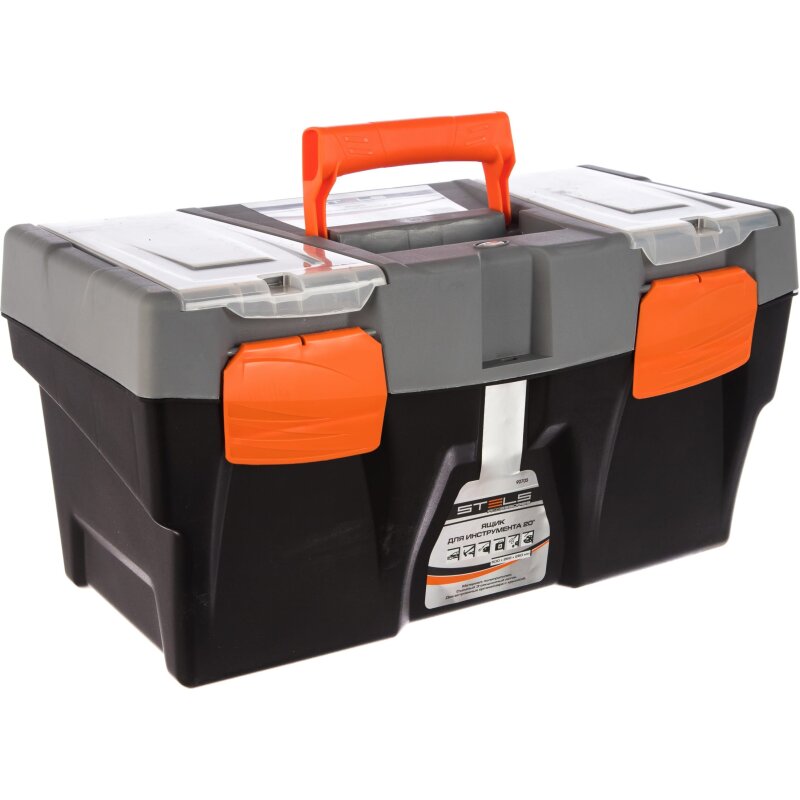 Ящик инструмент. STELS 20'', 500х260х260 мм, (1/3
Ящик инструмент. STELS 20'', 500х260х260 мм, (1/3