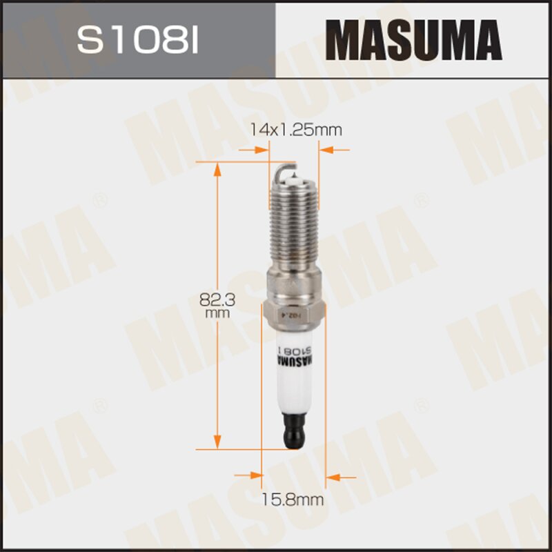 Свеча зажигания Masuma Iridium с иридиевым электродом, арт. LTR6AI-9
Свеча зажигания Masuma Iridium с иридиевым электродом, арт. LTR6AI-9