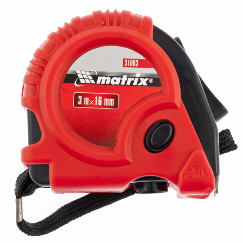 Рулетка MATRIX 3мх16мм, с 3мя фиксаторами, обрезин.корпус
Рулетка MATRIX 3мх16мм, с 3мя фиксаторами, обрезин.корпус