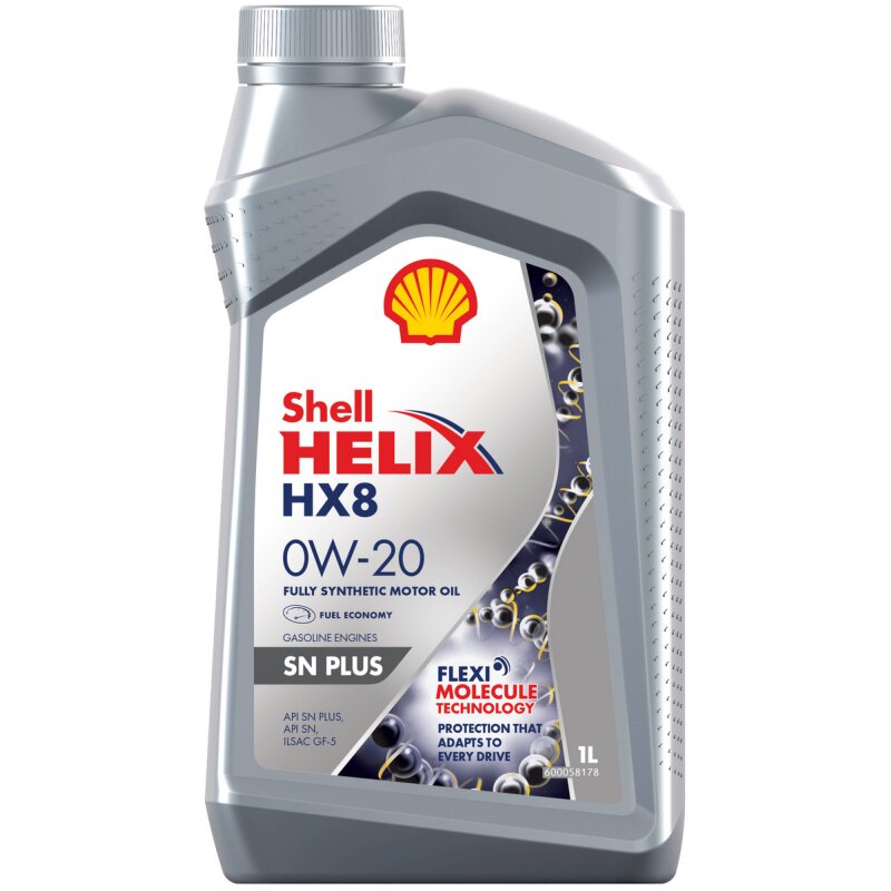 Масло моторное Shell Helix HX8 0w20 синтетическое, SN/SN PLUS/GF-5, для бензинового двигателя, 1л
Масло моторное Shell Helix HX8 0w20 синтетическое, SN/SN PLUS/GF-5, для бензинового двигателя, 1л