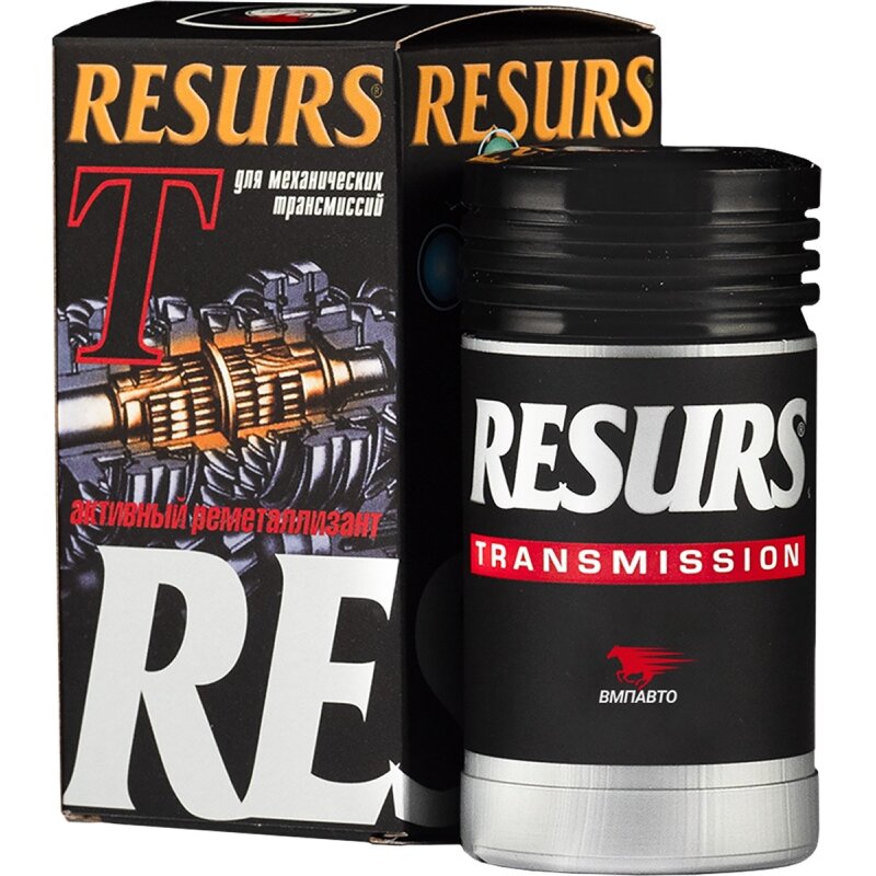 Присадка в КПП Resurs Т, флакон 50гр (1/6
Присадка в КПП Resurs Т, флакон 50гр (1/6