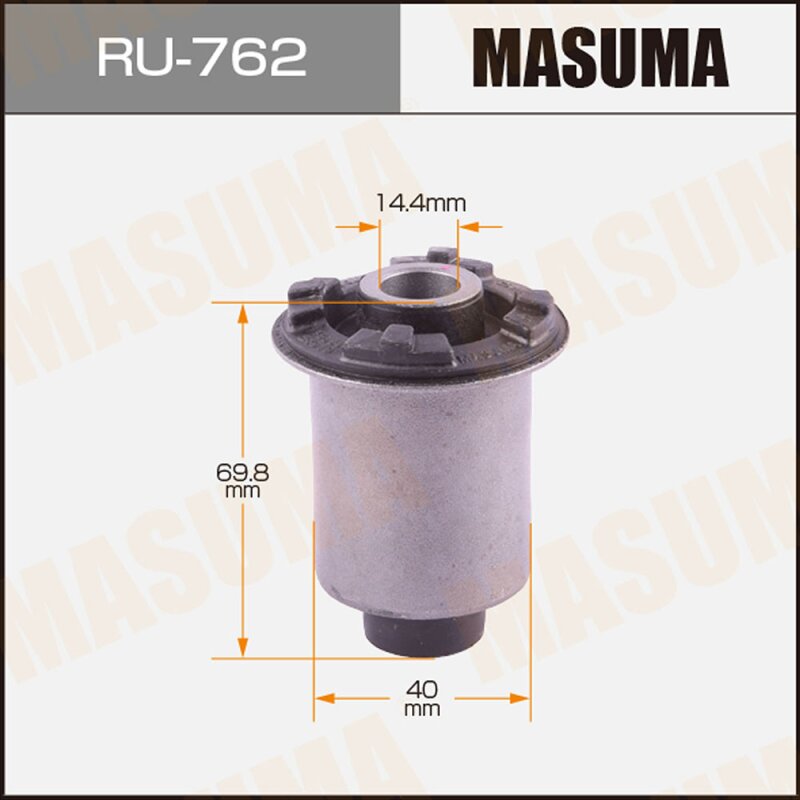 Сайлентблок MASUMA RUSH, TERIOS / J210E, J200 front low F
Сайлентблок MASUMA RUSH, TERIOS / J210E, J200 front low F