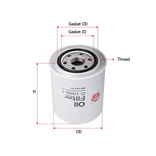 Фильтр масляный "Sakura" C-306 тоже Scr_C-1718 (1/25)
Фильтр масляный "Sakura" C-306 тоже Scr_C-1718 (1/25)