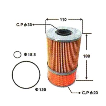 Фильтр масляный "Sakura" Вставка O-358 (1/25
Фильтр масляный "Sakura" Вставка O-358 (1/25