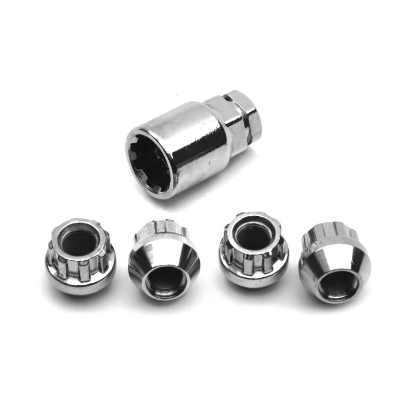 Гайка колесная "КНР" с Секретом 12х1.25, к-т4шт. Nissan (suzuki
Гайка колесная "КНР" с Секретом 12х1.25, к-т4шт. Nissan (suzuki