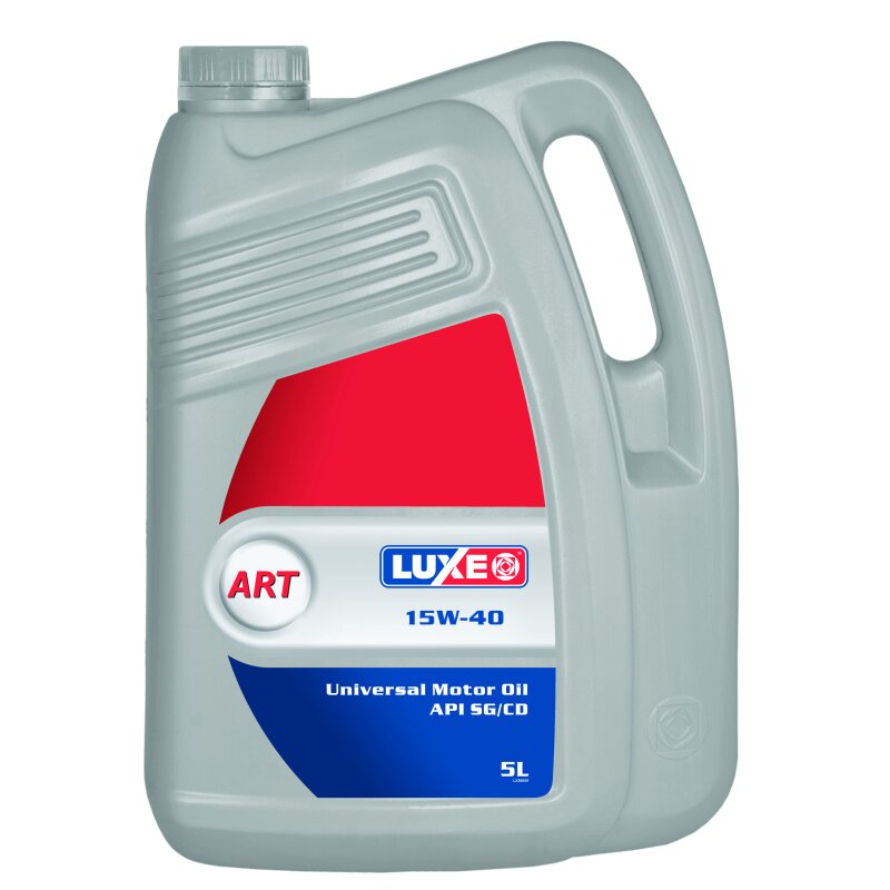Масло моторное Luxe ART STANDARD М6-з-14Г 15w40 минеральное, SG/CD, универсальное, 5л
Масло моторное Luxe ART STANDARD М6-з-14Г 15w40 минеральное, SG/CD, универсальное, 5л