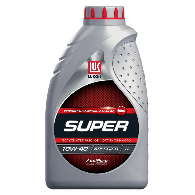 Масло моторное Лукойл Супер 10w40 полусинтетическое, SG/CD, универсальное, 1л
Масло моторное Лукойл Супер 10w40 полусинтетическое, SG/CD, универсальное, 1л