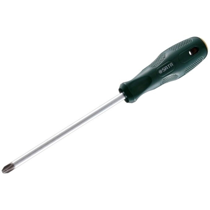 Отвертка SATA крестовая PH2, длина 150мм, арт. 62313
Отвертка SATA крестовая PH2, длина 150мм, арт. 62313