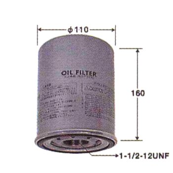 Фильтр масляный VIC C-601A
Фильтр масляный VIC C-601A