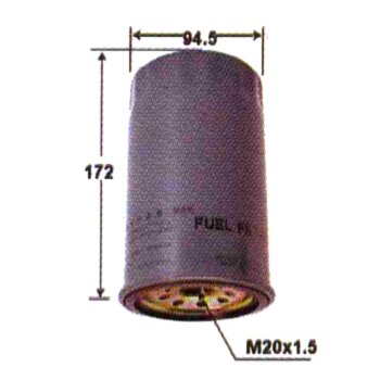 Фильтр топливный VIC FC-322
Фильтр топливный VIC FC-322