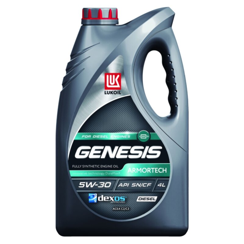 Масло моторное Лукойл Genesis Armortech Diesel 5w30 синтетическое, SN/CF, ACEA C2/C3, для дизельного двигателя, 4л
Масло моторное Лукойл Genesis Armortech Diesel 5w30 синтетическое, SN/CF, ACEA C2/C3, для дизельного двигателя, 4л