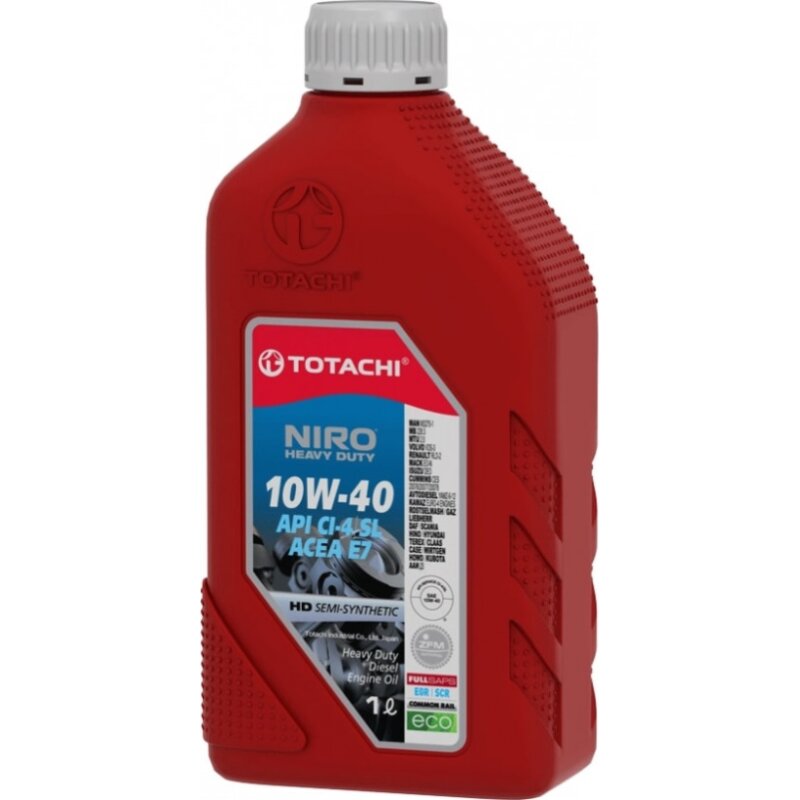 Масло моторное TOTACHI Niro HD 10w40 полусинтетическое, SL/CI-4, ACEA A3/B4/E7, универсальное, 1л
Масло моторное TOTACHI Niro HD 10w40 полусинтетическое, SL/CI-4, ACEA A3/B4/E7, универсальное, 1л