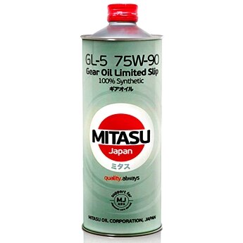 Масло трансмиссионное Mitasu Gear Oil LSD 75w90 синтетическое, GL-5/MT-1, 1л, арт. MJ-411/1
Масло трансмиссионное Mitasu Gear Oil LSD 75w90 синтетическое, GL-5/MT-1, 1л, арт. MJ-411/1
