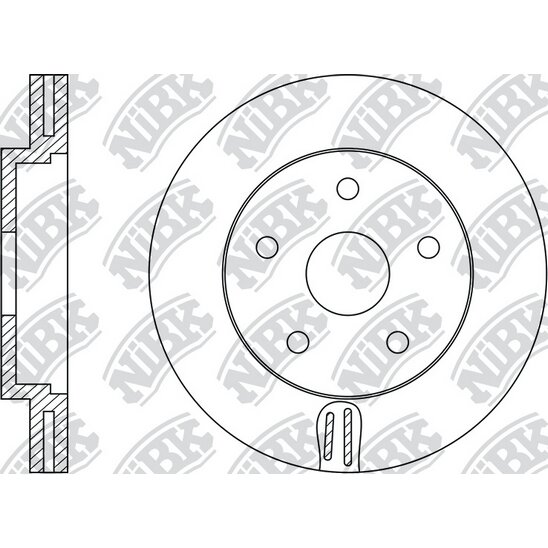 Тормозной диск NiBk, арт. RN1258
Тормозной диск NiBk, арт. RN1258