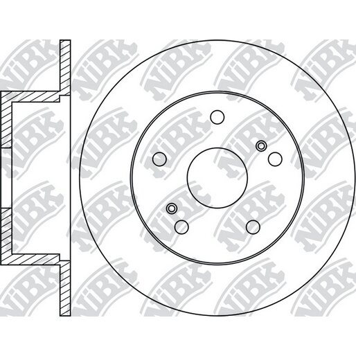 Тормозной диск NiBk, арт. RN1092
Тормозной диск NiBk, арт. RN1092
