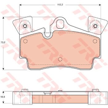 Колодки тормозные TRW дисковые, арт. GDB1652
Колодки тормозные TRW дисковые, арт. GDB1652