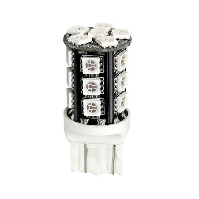 Лампа светодиодная Solarzen W21/5W (W3x16q, T20), 12В, 2.5/2.5Вт (соответствует 21/5Вт), красная, 1 шт
Лампа светодиодная Solarzen W21/5W (W3x16q, T20), 12В, 2.5/2.5Вт (соответствует 21/5Вт), красная, 1 шт