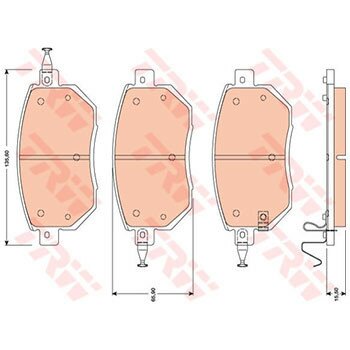 Колодки тормозные TRW дисковые, арт. GDB3416
Колодки тормозные TRW дисковые, арт. GDB3416