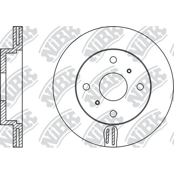 Тормозной диск NiBk, арт. RN1097
Тормозной диск NiBk, арт. RN1097
